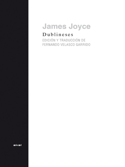 Title details for Dublineses by James Joyce - Wait list